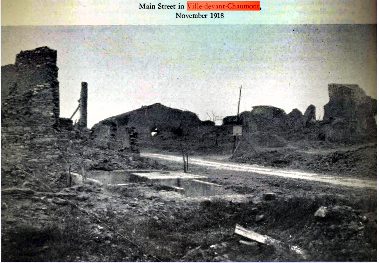 ABMC Ville devant Chaumont Nov 1918