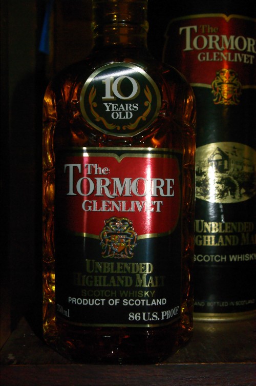 Tormore, hexagonal bottle, front